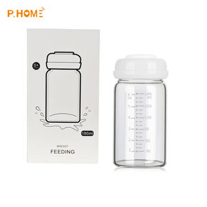 <span class=keywords><strong>Biberon</strong></span> en verre borosilicate à large goulot sans BPA de 180 ml pour bébé – Vente en gros - Product Image 1