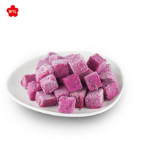 2024 Hete Verkoop Bevroren Drakenfruit Rode Witte Variëteiten Iqf Dragon Fruit Snijdt En Dobbelstenen