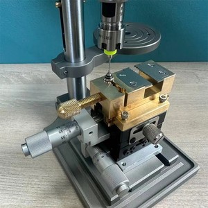 Watchmaker Tools High-Precision <strong>Bench</strong> Drill for Extracting Broken Screws Watch Crowns Parts Rotating Clockwise/Counterclockwise - Product Image 4