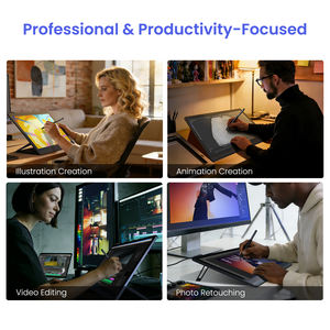 Tablette de dessin numérique graphique de haute qualité DigiDraw avec écran tactile et stylet pour illustrateurs professionnels - Product Image 4