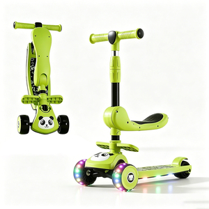 Vente d'usine 2026 : <span class=keywords><strong>Trottinette</strong></span> pliable pas chère pour enfants et bébés, conception à trois roues pour l'extérieur - Product Image 1