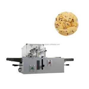 Trancheuse industrielle automatique pour biscuits congelés Coupe-biscuits canneberges, noix, chocolat, équipement de traitement - Product Image 1