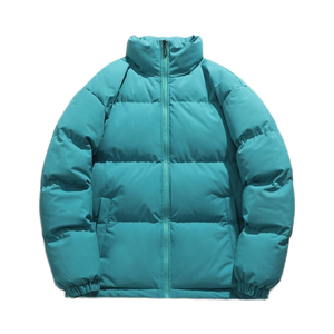 เสื้อแจ็คเก็ตพัฟเฟอร์บุใยสังเคราะห์สำหรับผู้ชายปี 2024 น้ำหนักเบา กันน้ำ กันลม อุ่นสบายสำหรับฤดูหนาว  คอตั้ง  ผ้าโพลีเอสเตอร์  แบบมีฮู้ด  รับสกรีนโลโก้ - Product Image 1