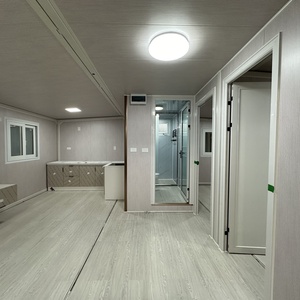 20ft Modular đúc sẵn thép container nhà di động prefab phòng ngủ đơn vị di động cho văn phòng khách sạn hoặc căn hộ sử dụng - Product Image 4