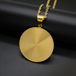 Collier pendentif en acier inoxydable 316L étanche et inaltérable, style Hip Hop Pharaon Égyptien Toutankhamon 2026 pour Hommes - Product Image 5