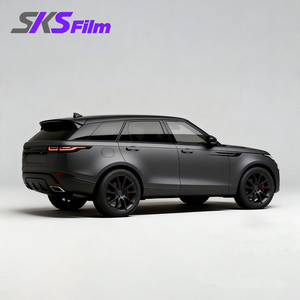 Film de protection de peinture pour <span class=keywords><strong>voiture</strong></span> en TPU de couleur noir mat satiné SKS, film de protection de peinture PPF, film de protection de peinture pour <span class=keywords><strong>voiture</strong></span>, vinyle d'habillage de <span class=keywords><strong>voiture</strong></span>, rouleaux complets pour la réparation de la carrosserie - Product Image 2