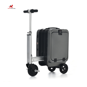 Electronic Travel Reusable <b>Suitcase</b> 20-inch Front-opening Lid Boarding Password Multi-functional Luggage GZ RTS Bulk Mixed Order - Product Image 1