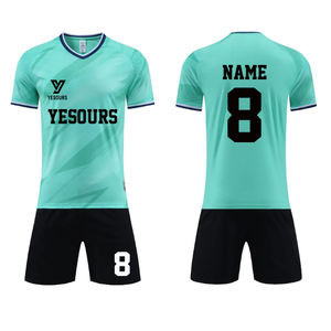 Setelan sepak bola anak dewasa, baju sepak bola lengan pendek, seragam sepak bola dan laki-laki dan perempuan - Product Image 3