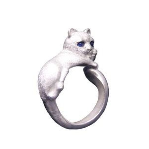<span class=keywords><strong>Anello</strong></span> Gatto Semplice e Carino da Donna, Design di Nicchia, Lusso Leggero, <span class=keywords><strong>Anello</strong></span> Aperto in Lega Galvanizzata <span class=keywords><strong>con</strong></span> Orecchie di Gatto, Piccolo <span class=keywords><strong>Anello</strong></span> di Alta Gamma - Product Image 5
