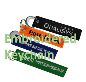 Porte-clés personnalisé brodé - Product Image 1