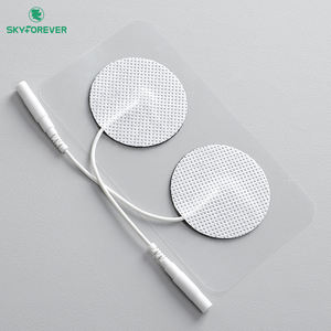 Fisioterapia Substituição Reutilizável 40mm Rodada Dezenas <span class=keywords><strong>Snap</strong></span> Massagem Eletrodos <span class=keywords><strong>Pads</strong></span> para <span class=keywords><strong>TENS</strong></span> Unidade Dispositivo - Product Image 2