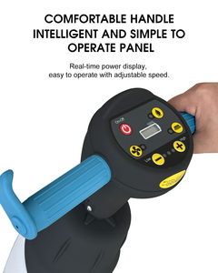 Pulidora de Pisos Multifuncional GAOGE M3 Compacta de <span class=keywords><strong>17</strong></span> Pulgadas con Doble Cepillo de Disco, Funciona con Batería, Máquina Comercial para Fregar Pisos - Product Image 4