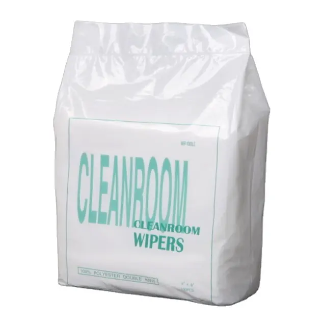 Toz ücretsiz en İyi kalite doymamış kat tiftik WIP-1009SLE % 100% Polyester kumaş temiz oda sileceği