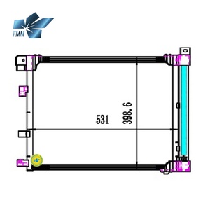 Condenseur de climatisation automobile FMMNSC0020 pour Nissan Sentra 2013 - Product Image 2