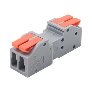 N4d Serie Klem Snel Push-In Multi-In En Uit Compacte Splicing Hendel Moeren Snelle Draad Connector Elektrische Klem Blokken