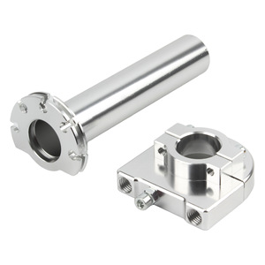 มือจับคันเร่งซูชิงขนาด 22 มม. ผลิตจากอะลูมิเนียมอัลลอยด์ CNC แบบดัดแปลงขนาดใหญ่ สำหรับรถจักรยานยนต์ออฟโรด - Product Image 3