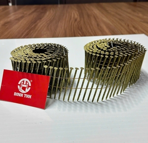 Clous en bobine de fil de fer galvanisé de qualité supérieure 2,5x64mm à tige filetée dentelée pour conteneurs de marchandises lourdes en provenance du Vietnam - Product Image 4