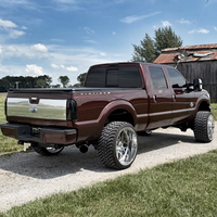 SL 26X10 28X16 20X14 22X12 Velg Truk Tempa Super Single Custom Poles Berkilau dengan 6X139.7 8X165.1 untuk Silverado 1500 RAM 2500