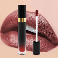 Vente en gros de rouge à lèvres liquide mat minéral vegan à haute pigmentation, imperméable et longue tenue pour femmes, maquillage quotidien