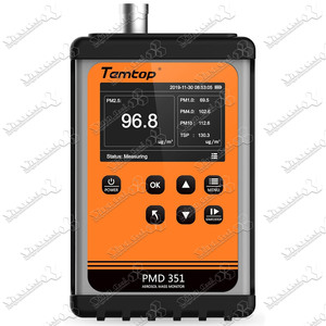 Temptop <span class=keywords><strong>Pmd</strong></span> 351 Aerosol Màn Hình Cầm Tay Bụi Hạt Truy Cập Ô Nhiễm Không Khí Màn Hình PM1.0 PM2.5 PM4.0 PM10 TSP Màn Hình - Product Image 1