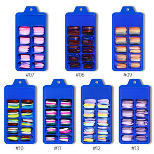 Oferta: 100 Uñas Postizas de Bailarina Largas en Colores Variados, Uñas de Ataúd de Cobertura Completa para <span class=keywords><strong>Mujer</strong></span> - Product Image 2