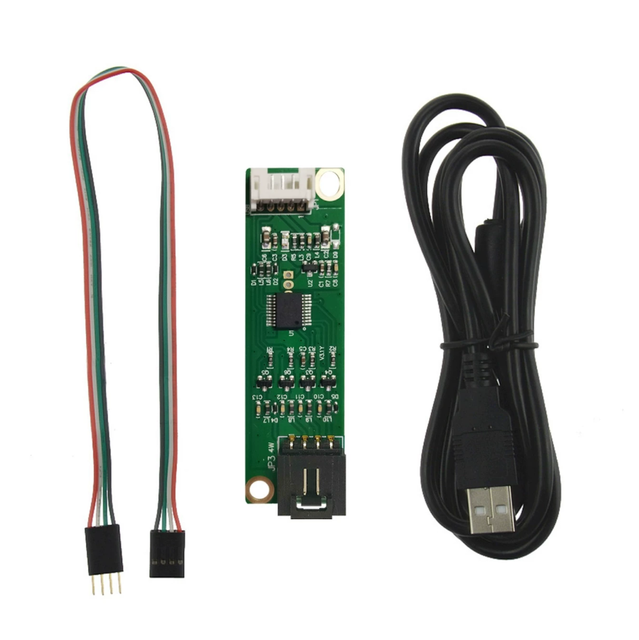 4-Wire USB Resistive Touch Screen Controller Board for 6.2/7/8/9/10.4/12/15/17/19-Inch Touch Panels USB Controller Board