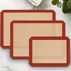 Tapis de cuisson en silicone de qualité alimentaire, réutilisable, antiadhésif, pour macarons et pâtisseries, taille et design personnalisés - Product Image 3