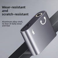 Hub USB de haute qualité 2 en 1 USB C vers PD60W + prise casque 3,5 mm et hub d'accueil USB C pour ordinateur portable Macbook