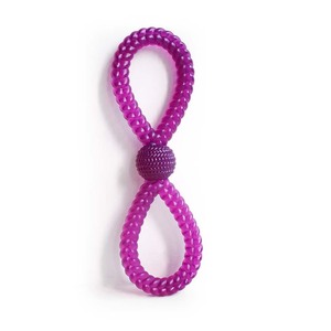 ยาง TPR 8-shaped เป็นมิตรต่อสิ่งแวดล้อมของเล่นสุนัขยาง TPR ทนต่อการกัดฟันแบบโต้ตอบสำหรับสุนัขใหญ่ทุกวัน - Product Image 6