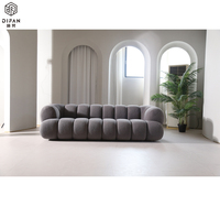 Nouveau design contemporain confortable tissu matériel chambre salon canapé ensemble pour hôtel villa