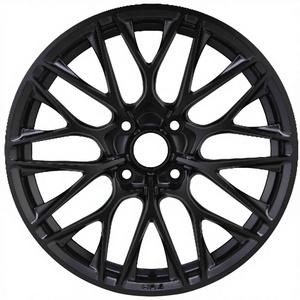 Rines de Aluminio Negro de 20 Pulgadas, Formados por Flujo, 5x100, Aptos para Vehículos de Pasajeros, Ideales para Modificación de SUV - Product Image 2