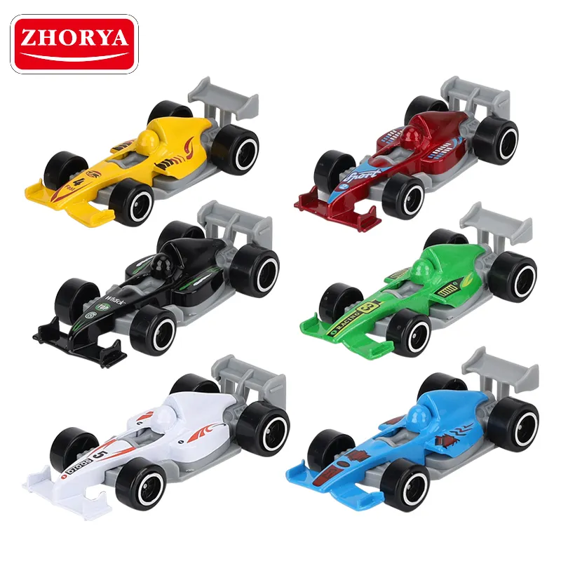 Zhorya 1/64 diecast खिलौना वाहन गर्म पहिया सूत्र एक f1alloy कार खिलौने मॉडल