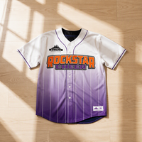 Maillot de softball unisexe à manches courtes, imprimé par sublimation à motif animalier, 100 % polyester, personnalisable pour équipe, anti-UV