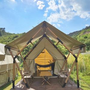 Tienda <span class=keywords><strong>de</strong></span> campaña <span class=keywords><strong>de</strong></span> Safari usada <span class=keywords><strong>de</strong></span> lona <span class=keywords><strong>de</strong></span> lujo para exteriores <span class=keywords><strong>de</strong></span> alta calidad a la <span class=keywords><strong>venta</strong></span> - Product Image 3