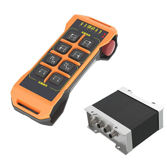 Small Wireless Industrial Handheld Remote Controller 11 Button Switch Middle Size 433Mhz Receiver CE Certified IP67 Protection