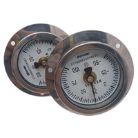 Medidor de temperatura de Gas/líquido/vapor, bimetal para industrial, petróleo