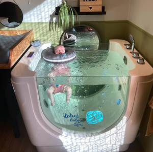 Bain de bébé <span class=keywords><strong>spa</strong></span> moderne autoportant en acrylique avec thermostat, jacuzzi, piscine, drain en acrylique blanc, massage, <span class=keywords><strong>spa</strong></span> pour bébé intérieur - Product Image 5