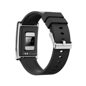 E900 สร้อยข้อมืออัจฉริยะไร้หน้าจอ ECG เครื่องวัดอัตราการเต้นของหัวใจ เครื่องวัดออกซิเจนในเลือด IP68 กันน้ำ ตัวติดตามฟิตเนสพร้อมการควบคุมผ่านแอพ - Product Image 4