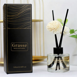 Juego de regalo de difusor de aromaterapia de perfume de fragancia personalizada para <span class=keywords><strong>el</strong></span> hogar, difusor de caña de <span class=keywords><strong>flor</strong></span> para ambientador - Product Image 2