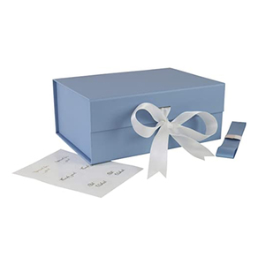 Biểu Tượng Tùy Chỉnh Mới Lạ Các Tông Quà Tặng Hộp Giấy Với Lụa Vải Satin Băng Đóng Cửa Cho Bộ Quà Tặng Gấp Hộp Bao Bì Hộp - Product Image 5