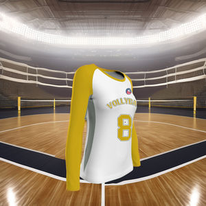 レディースコンペティショントレーニングバレーボールジャージースーツバレーボールウェア用ロングスリーブ - Product Image 1