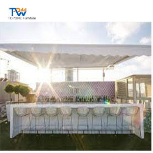 Custom Resort Hotel Houten Restaurant Bar Meubels Sets Moderne Strandvilla Buiten Bar Teller - Product Image 6