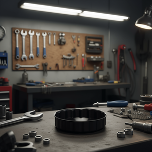 FG 175 PF93 36 ฝาครอบเครื่องมือซ่อมรถยนต์ พลาสติกสีดำ - Product Image 3