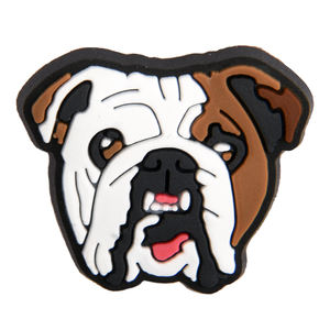 Vente en gros de breloques de chaussures de chien de taureau pour sabot breloque de sac de bogg en PVC Bling personnalisé pour décoration de sac de <span class=keywords><strong>plage</strong></span> - Product Image 6