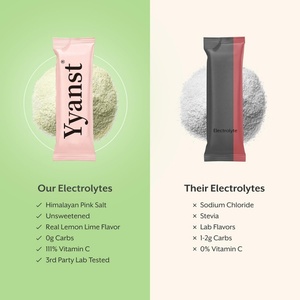 Polvo Electrolítico Mineral de Alta Calidad de Marca Privada, Apoyo para la Hidratación, Apoyo para el Nivel de Energía con Potasio, Magnesio y Vitamina C - Product Image 3