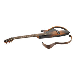 Yamaha SLG200N NA <span class=keywords><strong>Guitare</strong></span> <span class=keywords><strong>classique</strong></span> silencieuse avec sortie casque à vendre avec étui <span class=keywords><strong>souple</strong></span> et accessoires - Product Image 1
