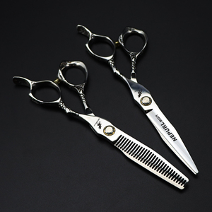 <span class=keywords><strong>Ciseaux</strong></span> à cheveux japonais <span class=keywords><strong>argent</strong></span>és XL 01 de 6,0 pouces en promotion, <span class=keywords><strong>ciseaux</strong></span> de coiffure pas chers, <span class=keywords><strong>ciseaux</strong></span> de barbier HS-944 - Product Image 4