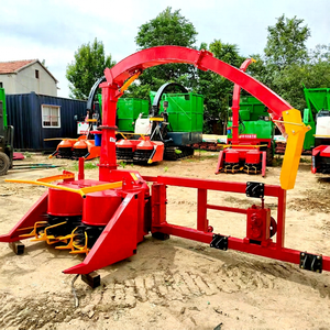 Oferta Especial: Cosechadora de Forraje Montada Lateralmente para Tractor con Transmisión por Engranajes, 45HP, para Ensilaje de Maíz, Trigo, Paja, Alfalfa y Cosecha de Pasto con Discos - Product Image 1