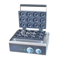 Machine à mini-donuts électrique professionnelle antiadhésive 12 pièces à prix d'usine