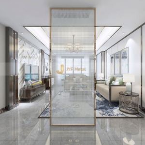 EX953 Stainless Steel <b>Decorative</b> <b>Screen</b> for Retail Mall Interior Decoration - Product Image 4